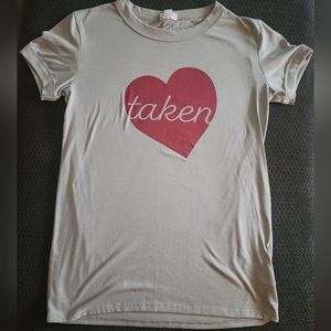 Lularoe Size XS Valentines Day Taken  Shirt !!